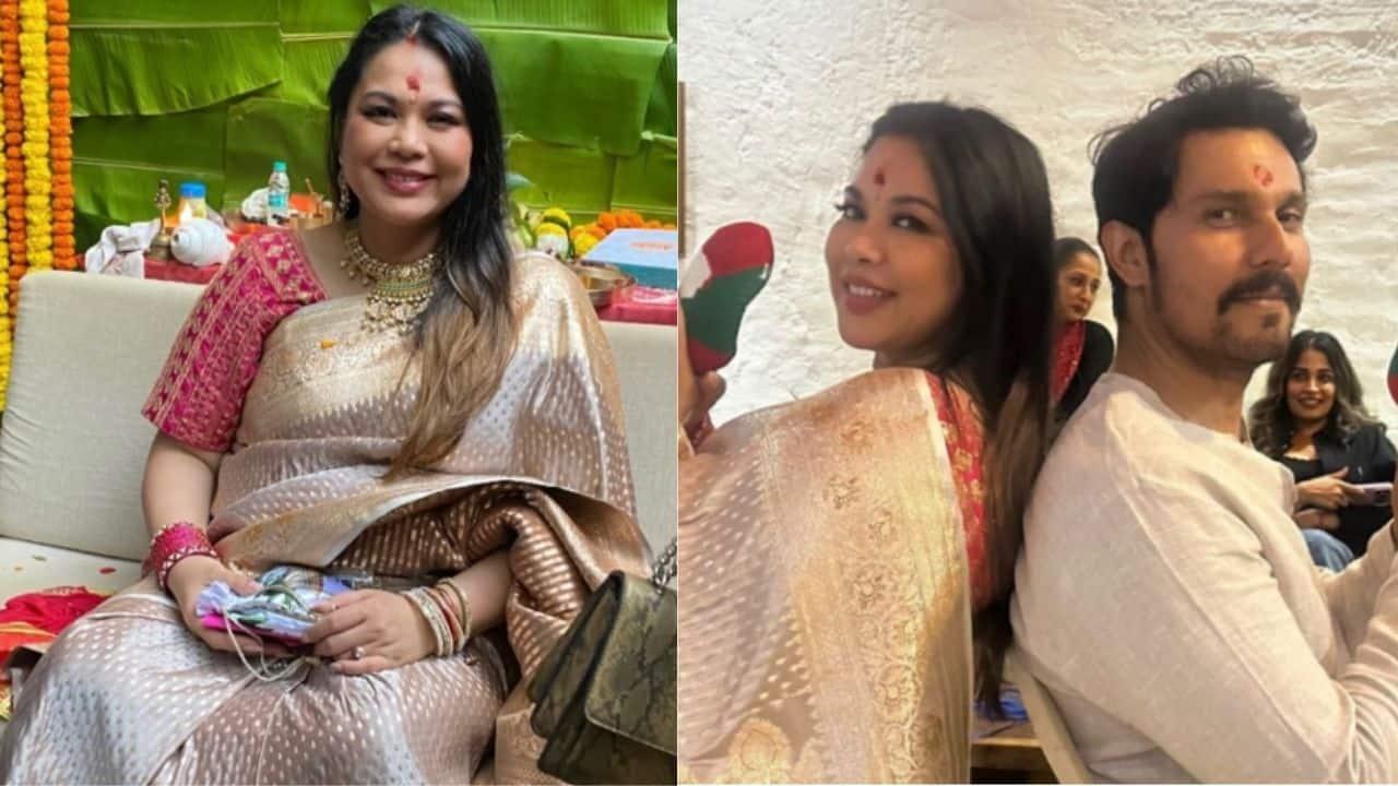 Lin Laishram ve Randeep Hooda'nın Baby Shower'ı